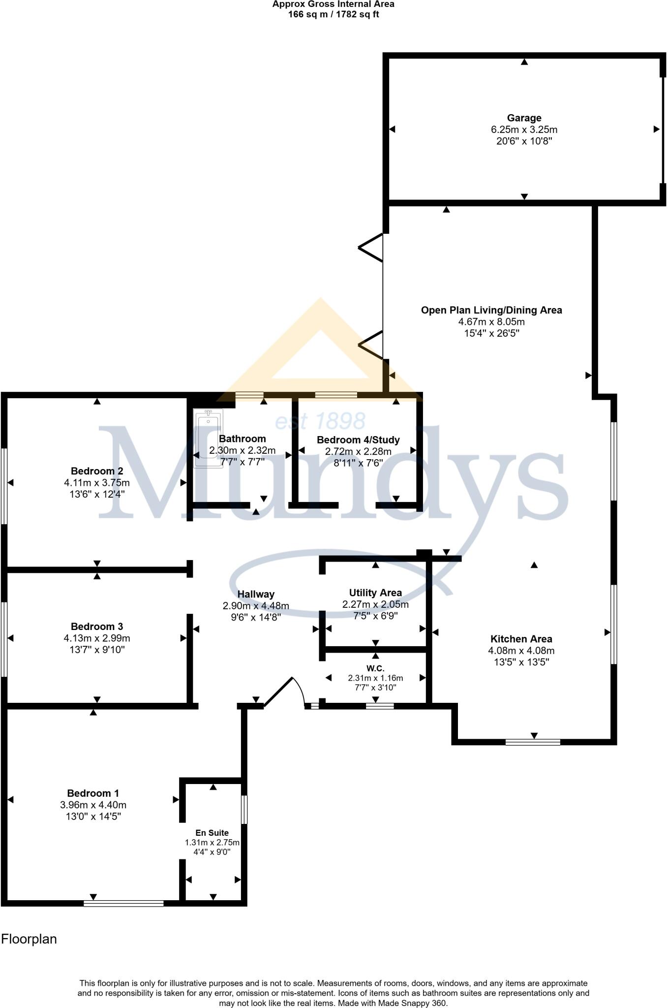 Shooters Close, Caistor, Market Rasen floorplan