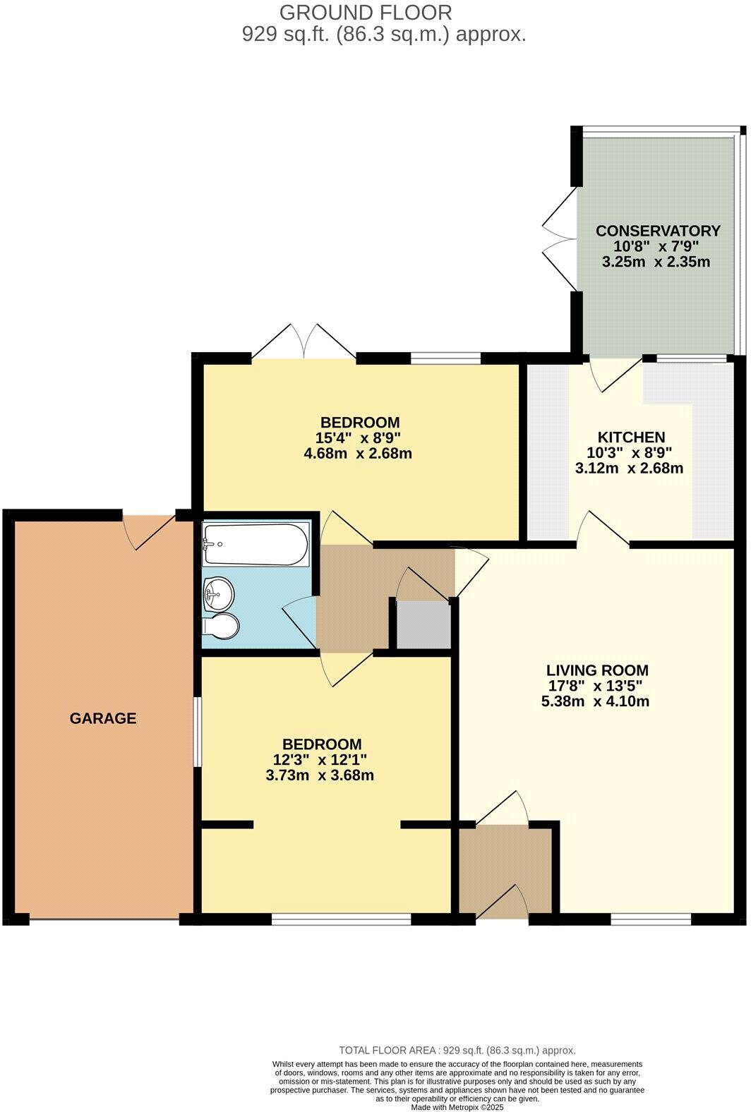 Edrich Avenue, Oldbrook, Milton Keynes, Buckinghamshire, MK6 floorplan