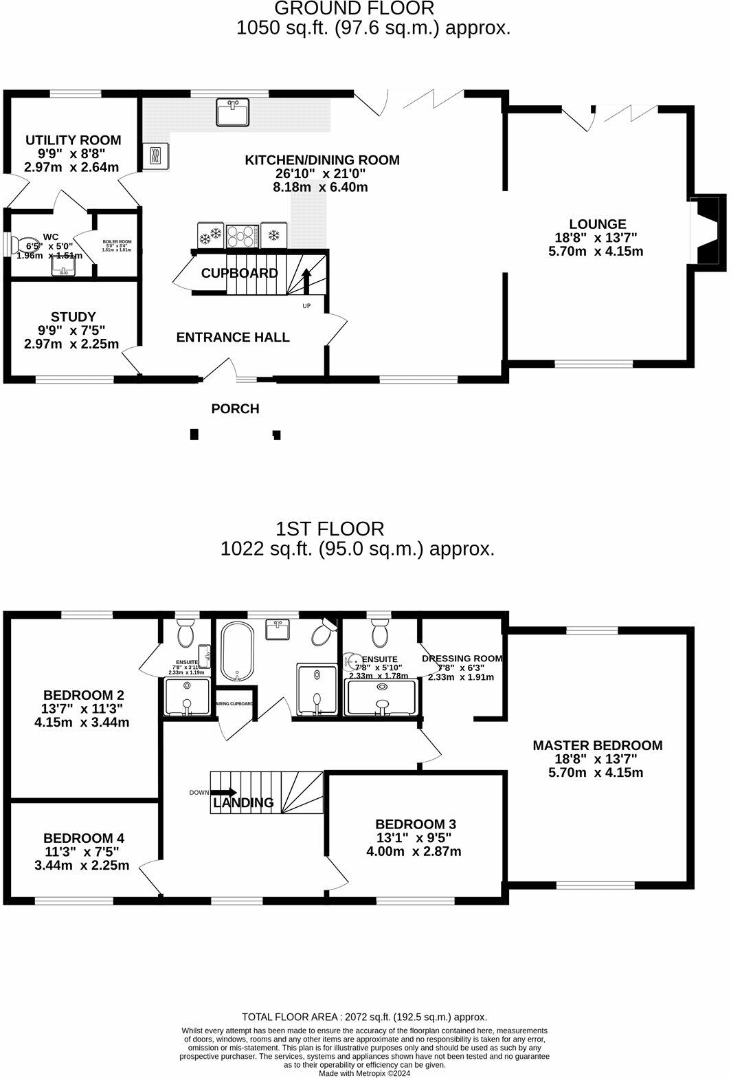 Plot 7, Flower Meadow, Little Fransham, Norfolk, NR19 floorplan