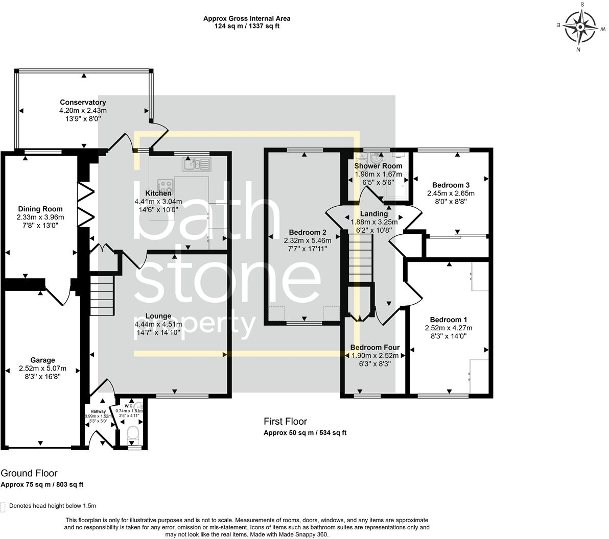 Russet Way, Peasedown St. John floorplan