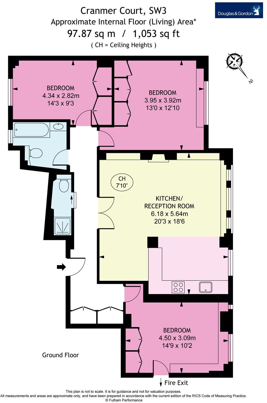 Cranmer Court, Whiteheads Grove, SW3 floorplan