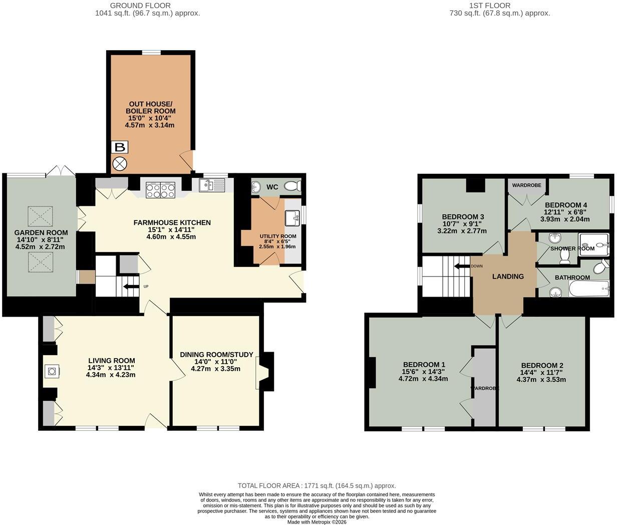 Dacre, Penrith floorplan