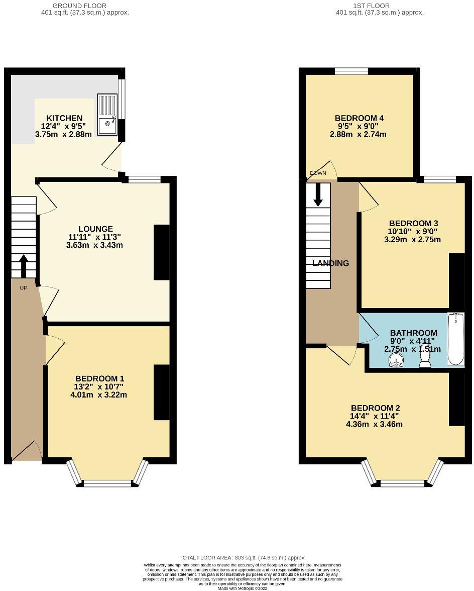 Edinburgh Road, Kensington, Liverpool floorplan