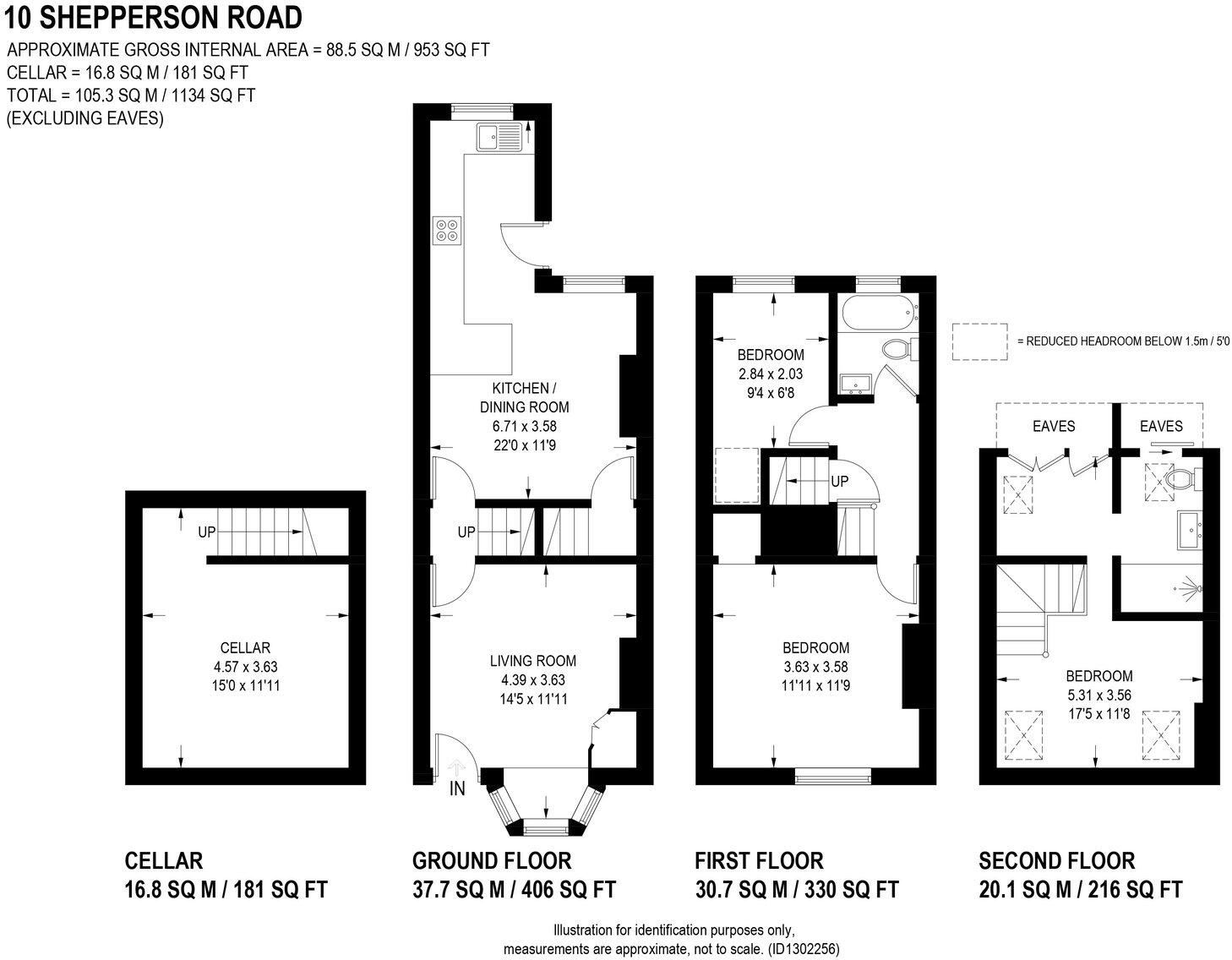 Shepperson Road, Sheffield, S6 4FH floorplan
