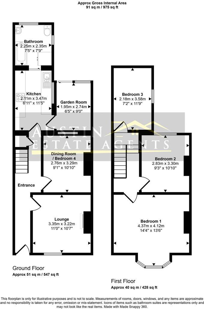 Hardwick Street, Weymouth Town Centre, Weymouth, Dorset floorplan