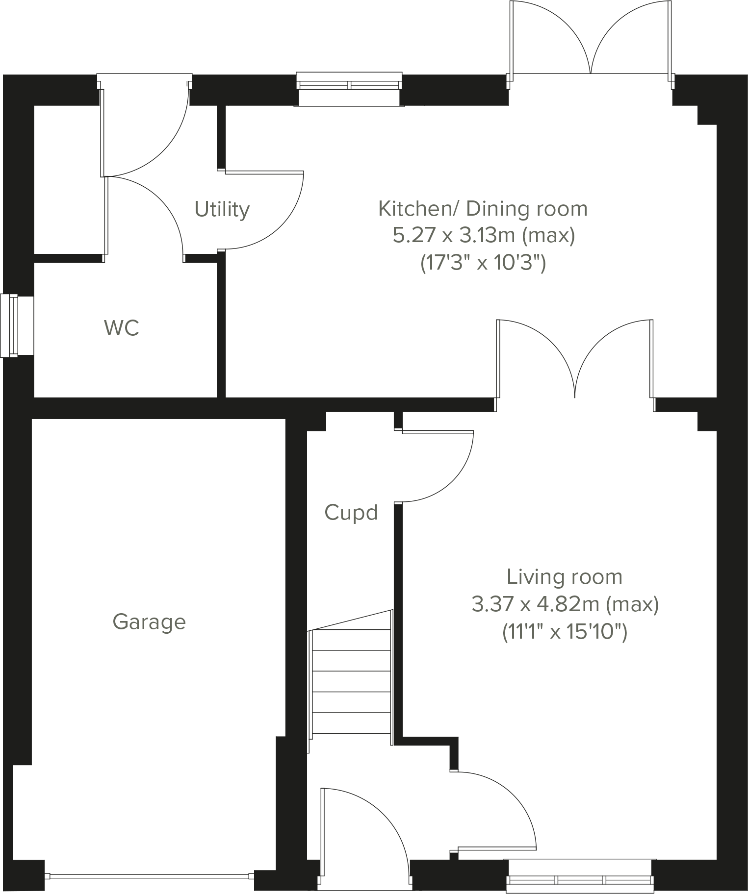 Whittle Road,
Sleaford,
NG34 8YJ floorplan