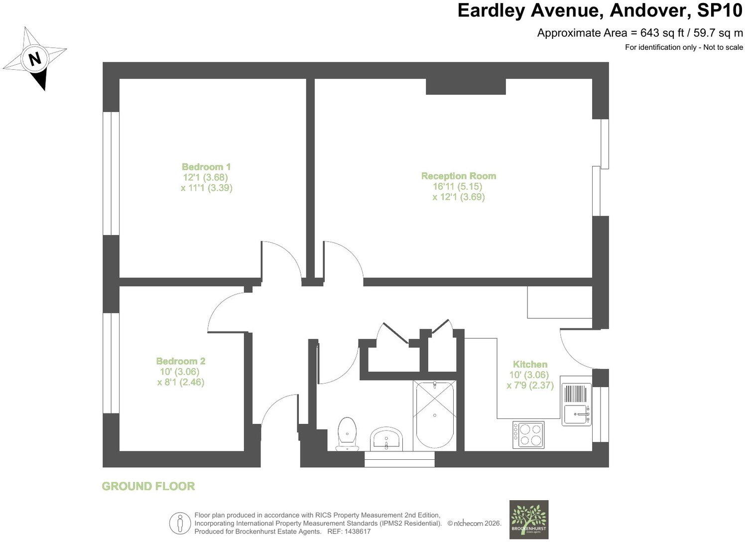 Eardley Avenue, Andover, SP10 3NE floorplan