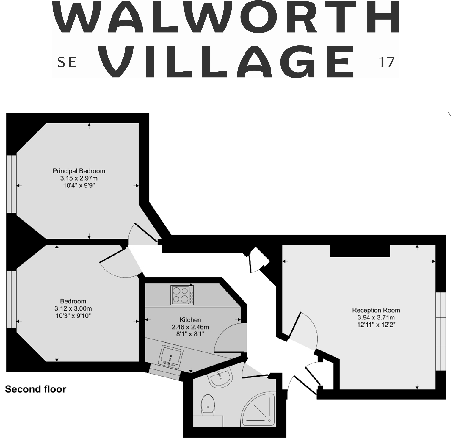 Portland Street, London floorplan