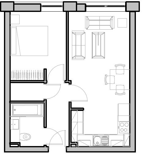 Riber View, Matlock floorplan