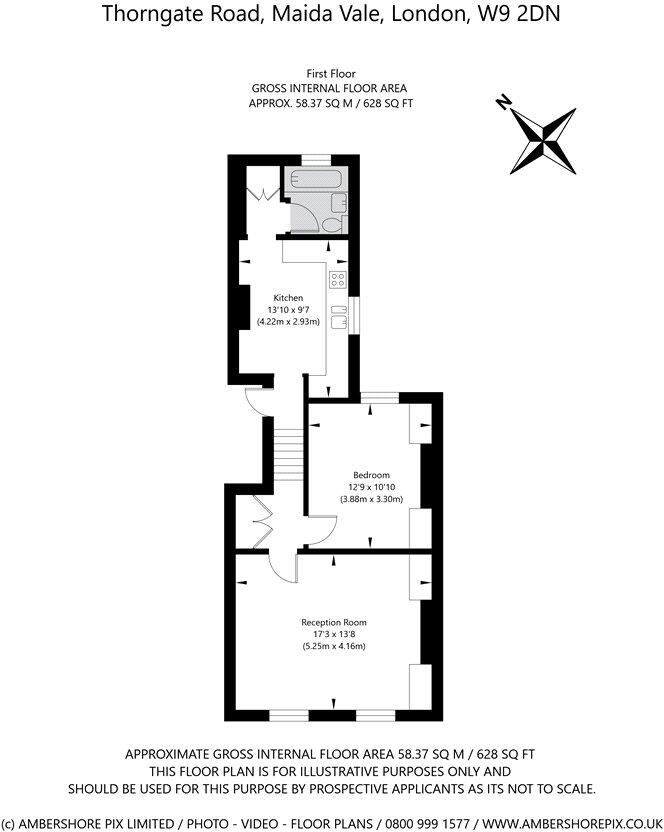 Thorngate Road, London, W9 floorplan