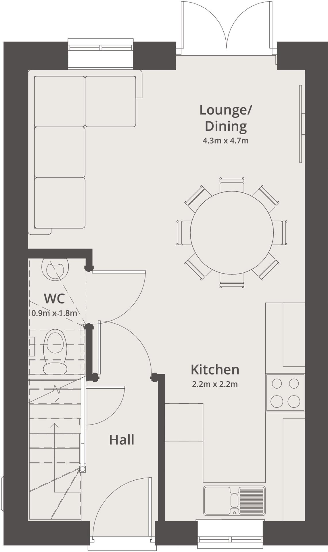 Coventry Lane, Bramcote, Nottingham floorplan