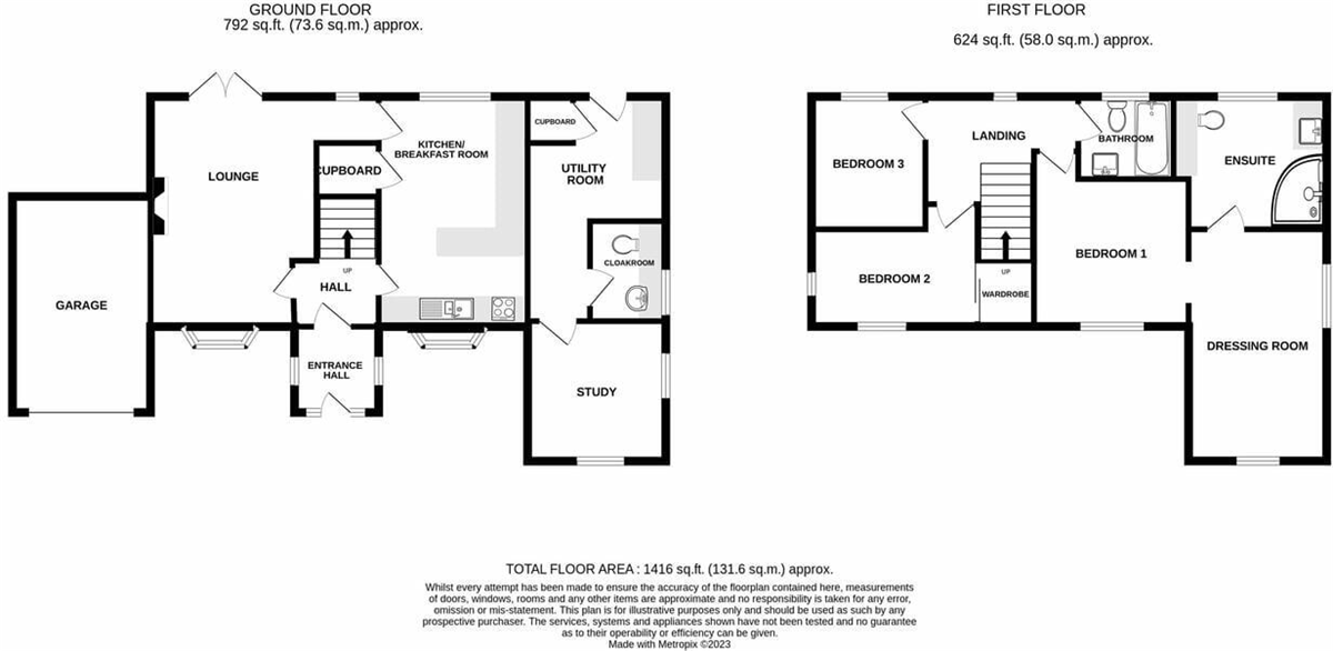 The Street, Little Bealings, Woodbridge floorplan