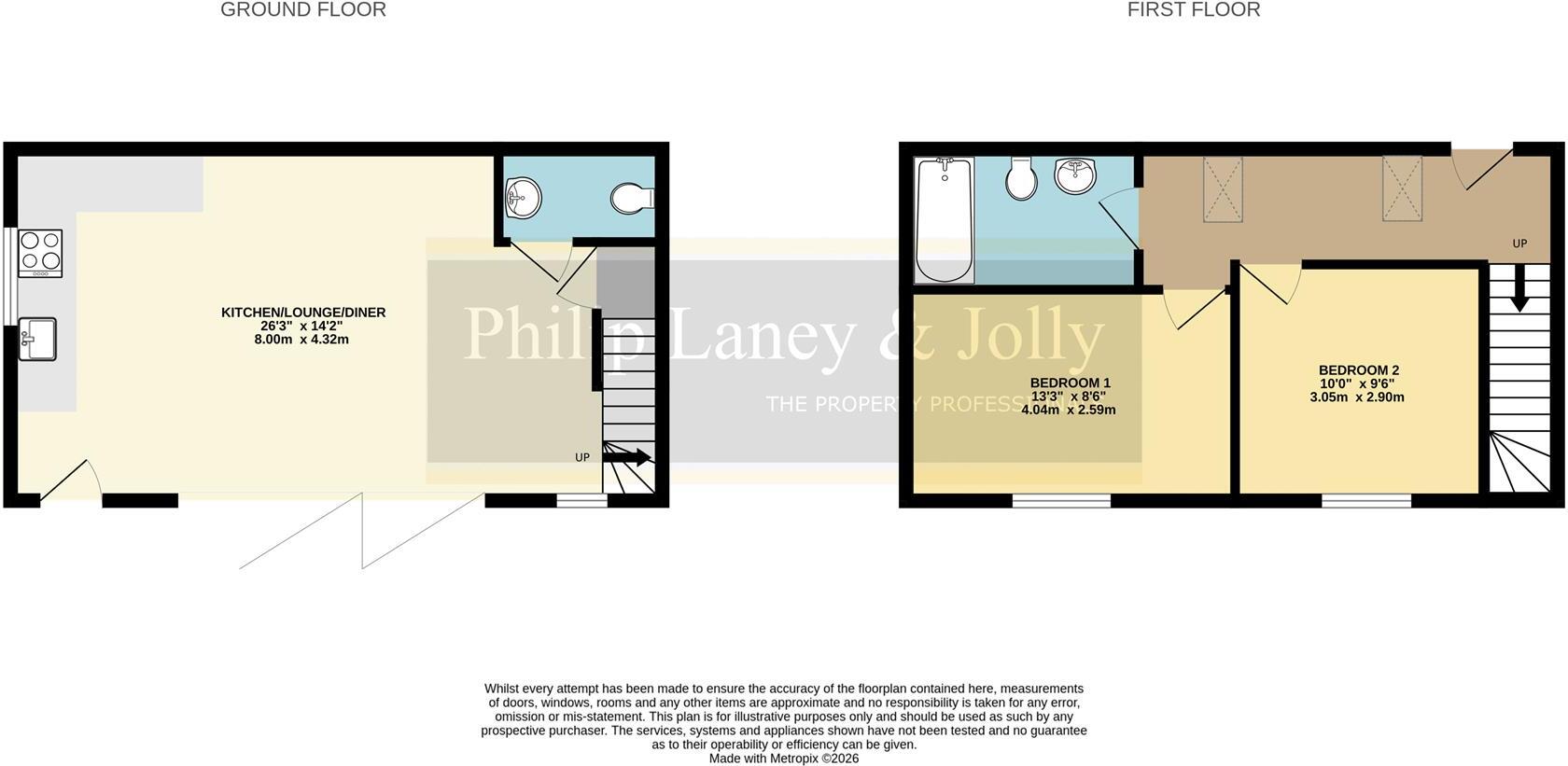 Holywell Road, Malvern floorplan