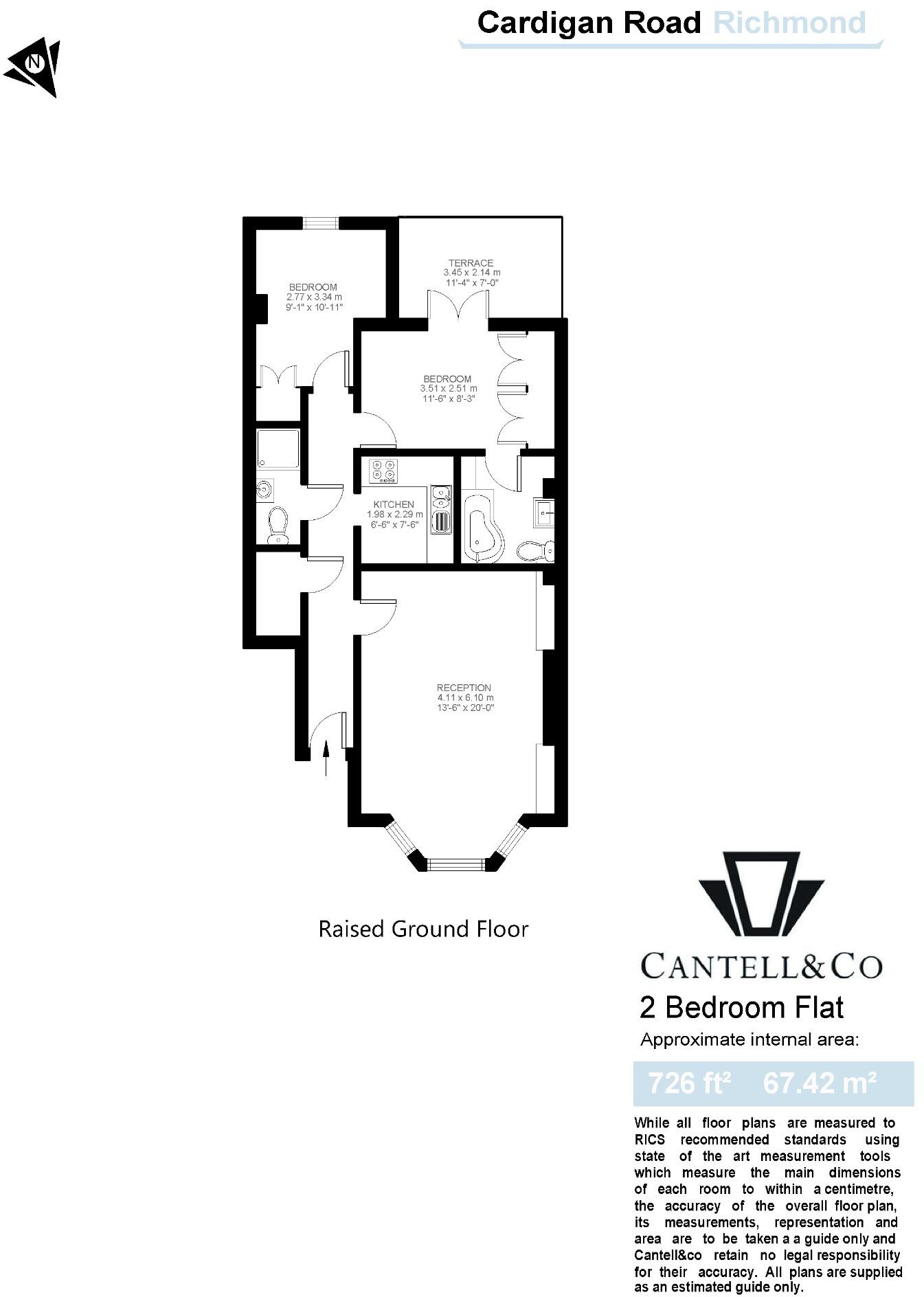 17 Cardigan Road, Richmond, Surrey, TW10 floorplan
