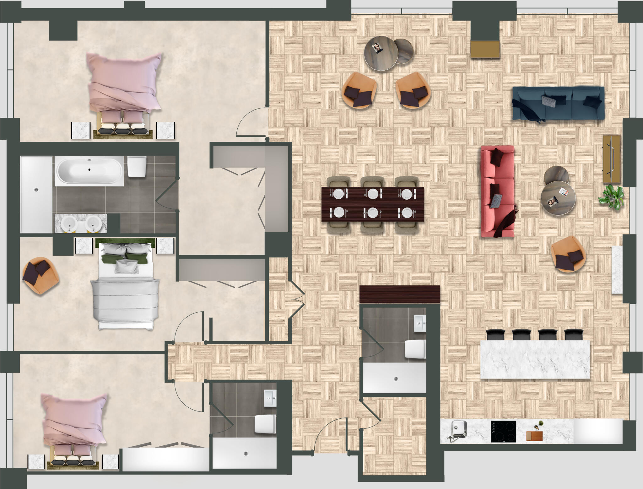 Angel Gardens, M4 floorplan