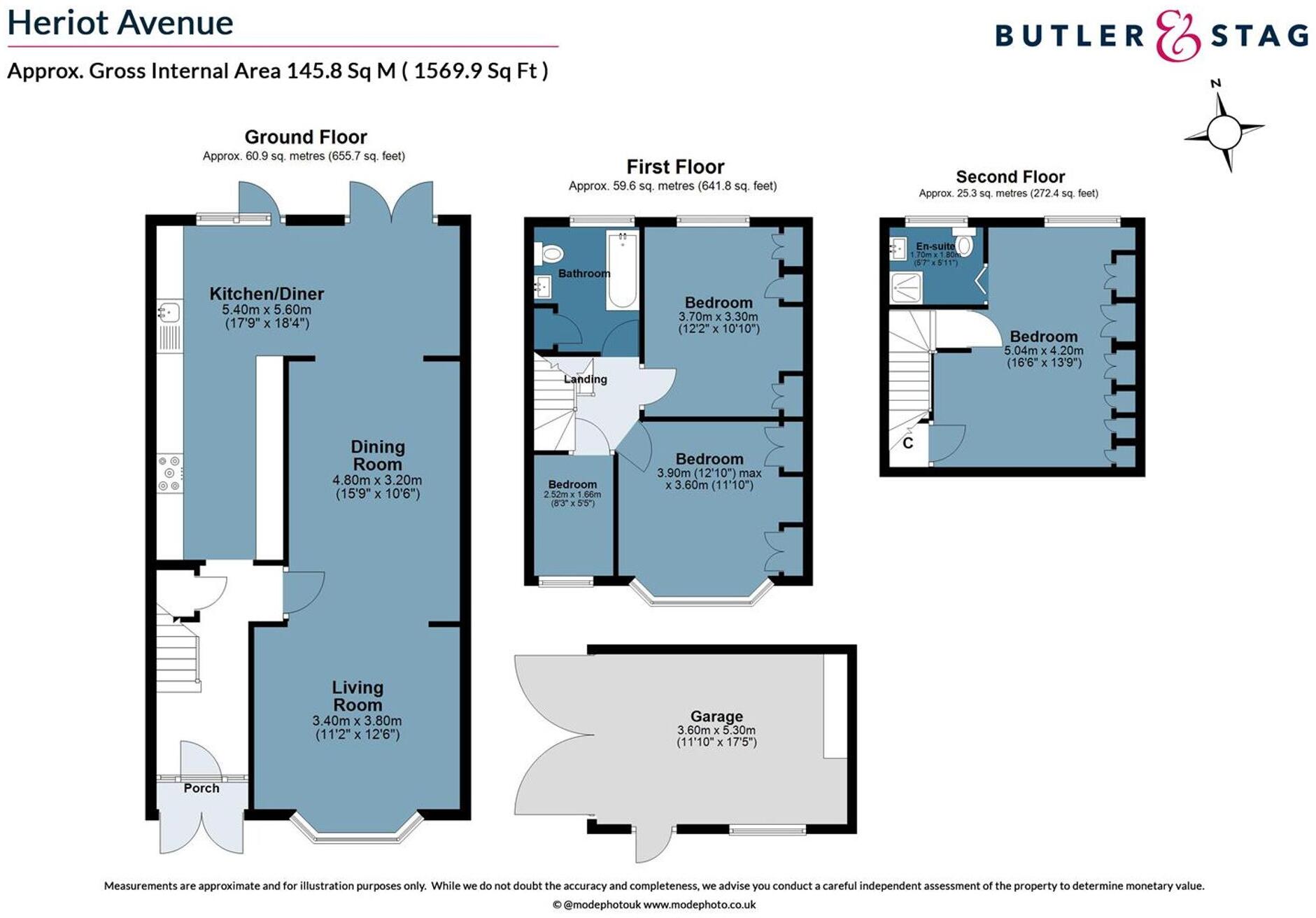 Heriot Avenue, London, E4 floorplan