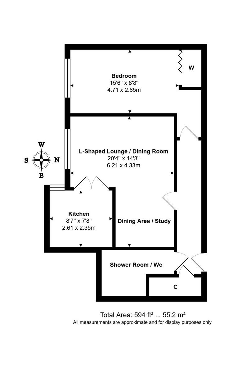 Alexandra Court, St Peters Close, Hove floorplan