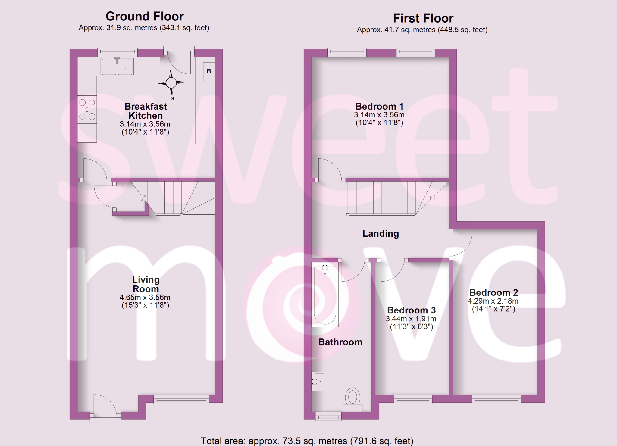 Southfield Park, Market Weighton floorplan