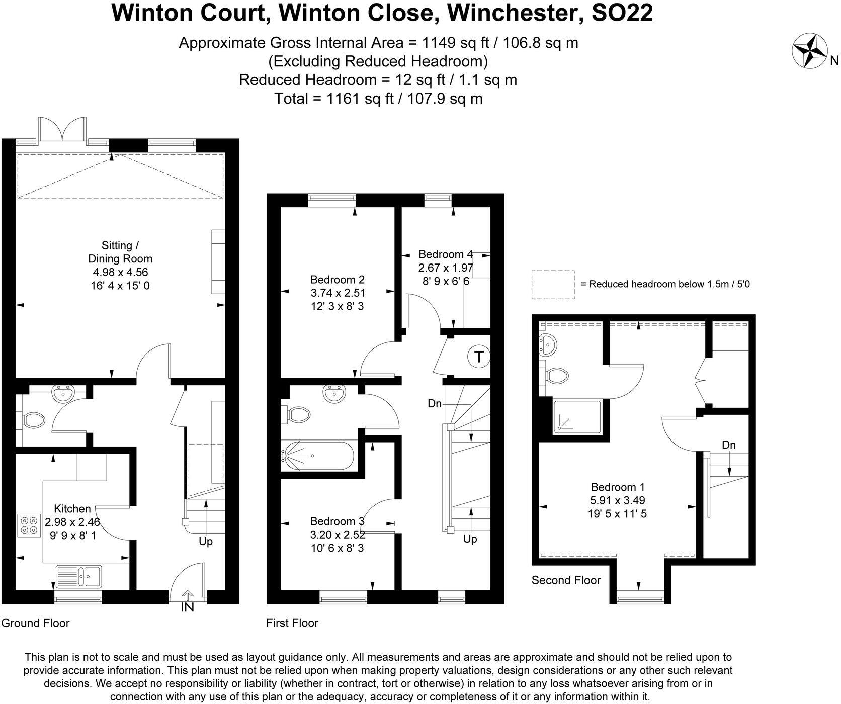 Winton Close, Winchester, SO22 floorplan