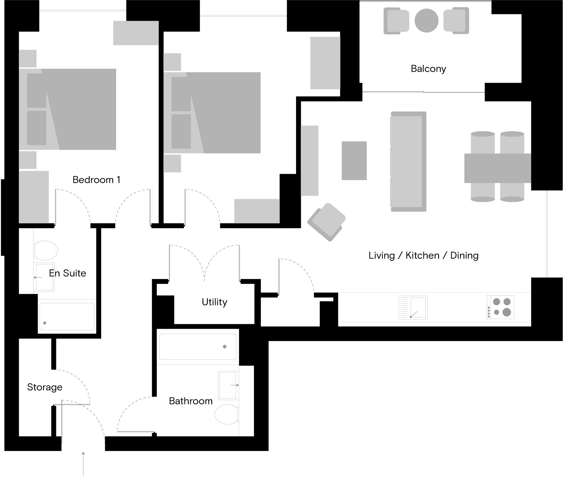 Riverstone Heights, Reed Avenue, London, E3 3ZE floorplan