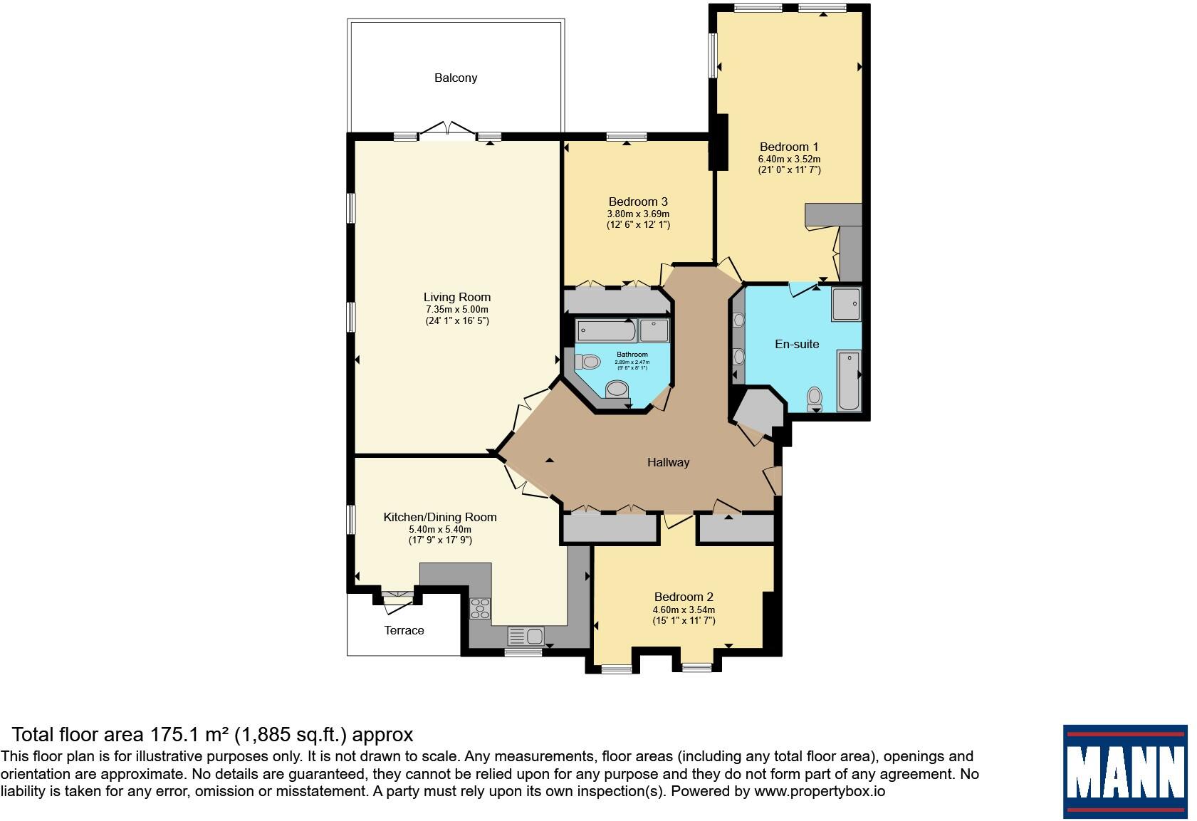 12, St. Martins Lane, Beckenham, BR3 floorplan