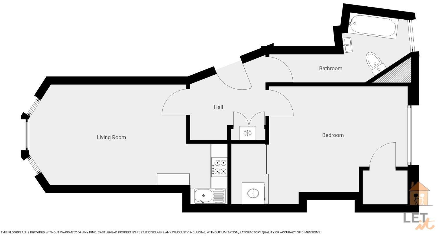 Barlogan Avenue, Glasgow, G52 floorplan