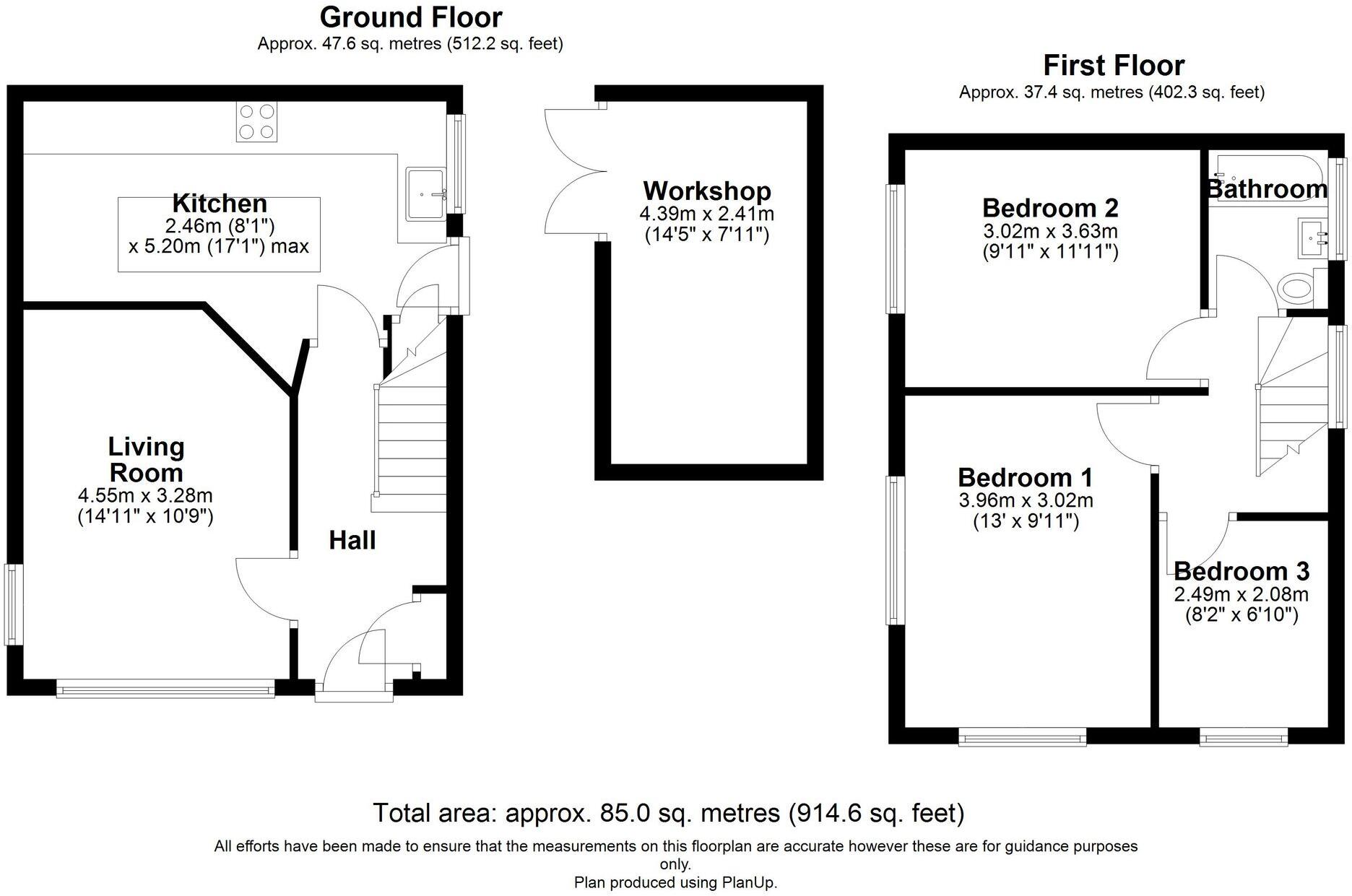 Townend Close, Asfordby, LE14 floorplan
