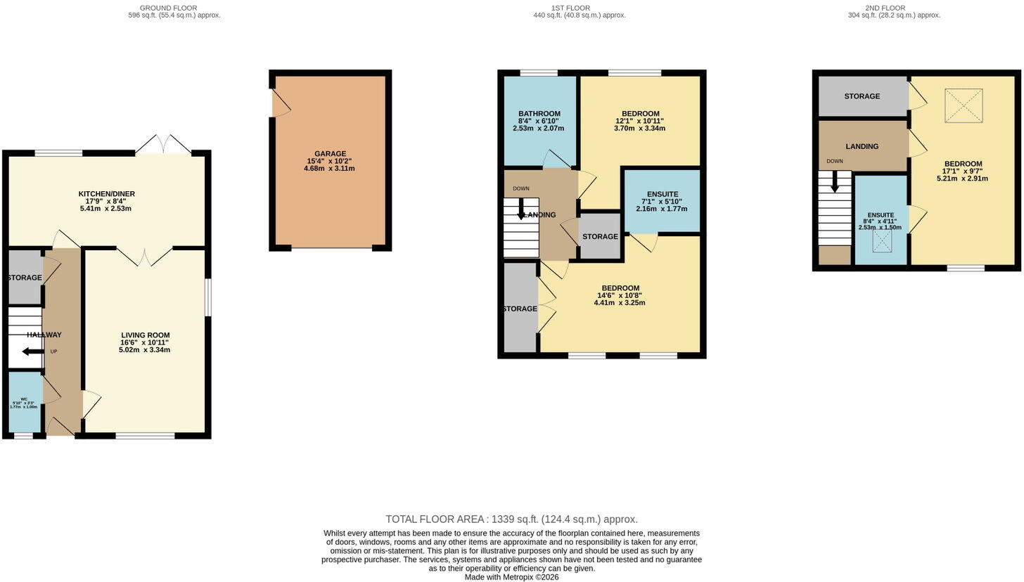 Cricket Lane, Beccles, Suffolk, NR34 9ZD floorplan
