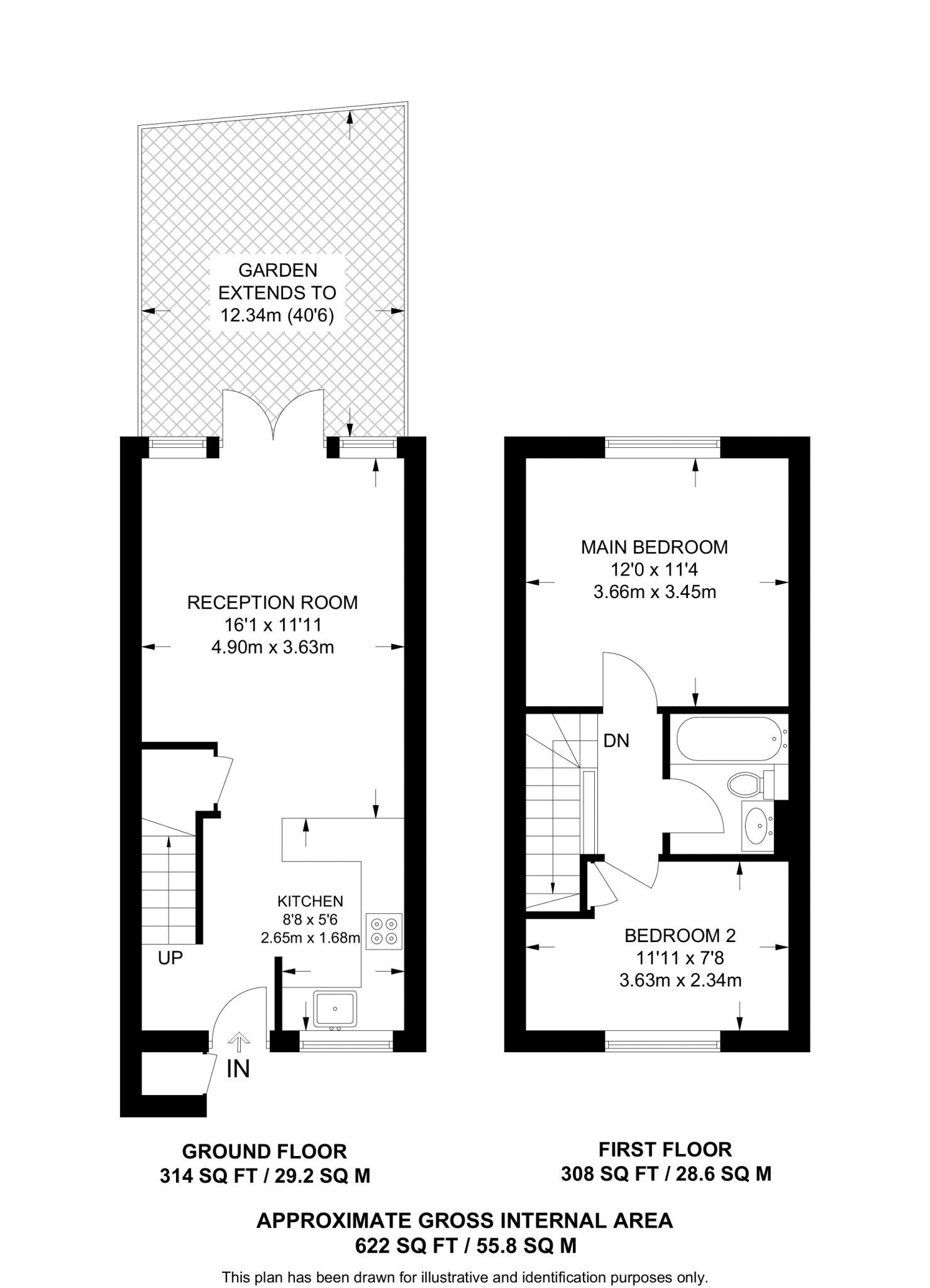 Hopkins Close, Muswell Hill, London, N10 floorplan