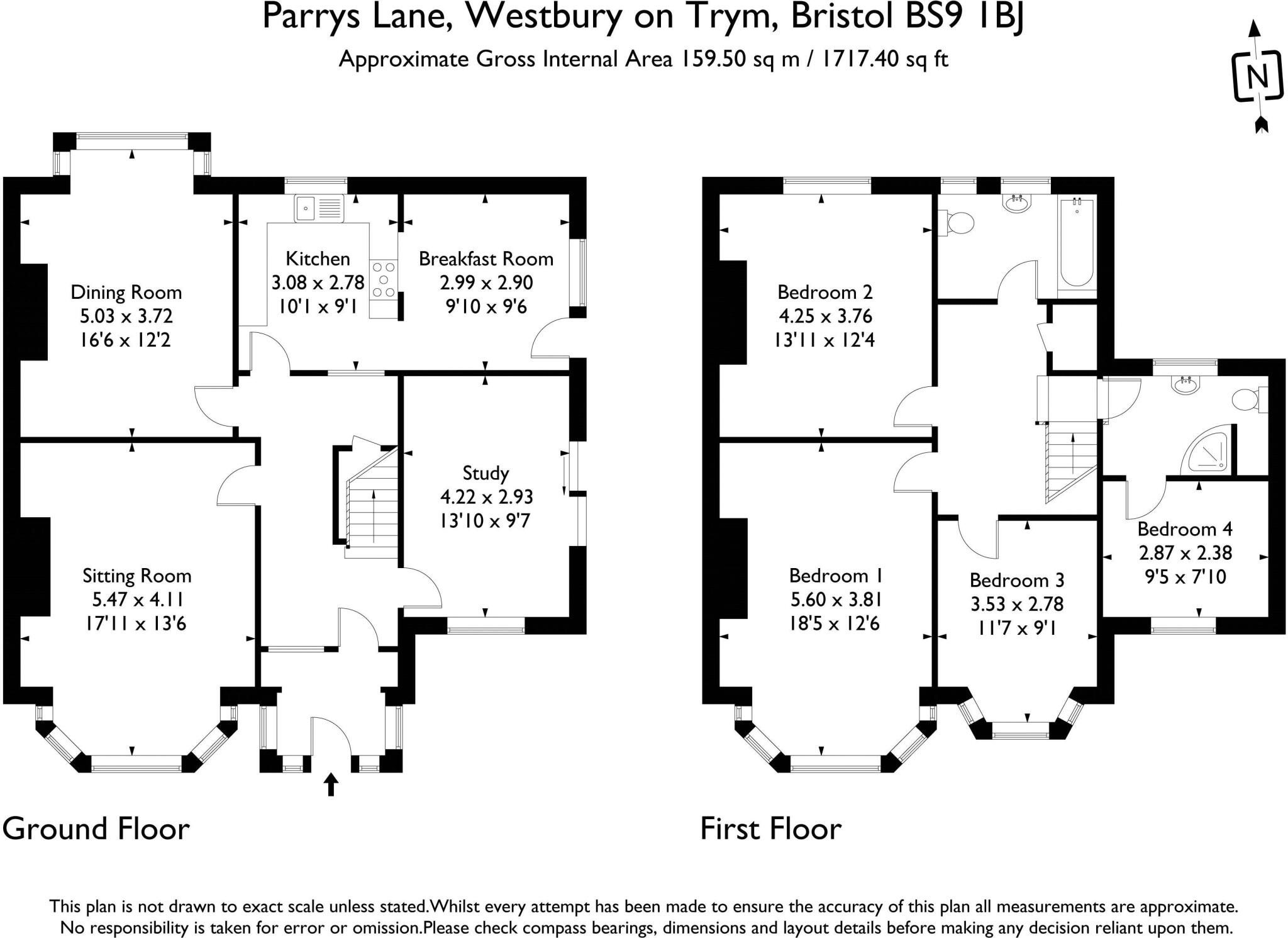 Parrys Lane, Bristol floorplan