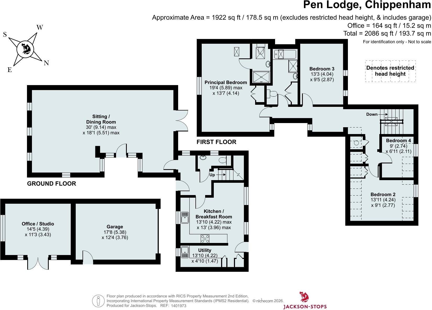 High Street, Chippenham, Ely, Cambridgeshire, CB7 floorplan