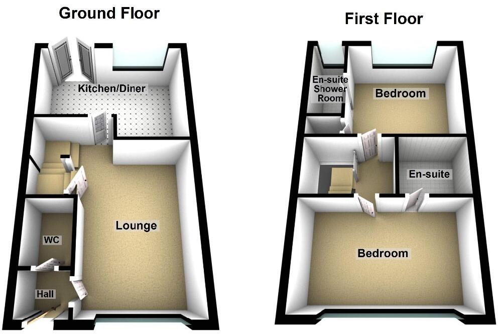 Edward Way, New Farnley, Leeds floorplan
