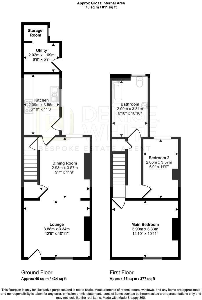 Hardman Street, Milton, Stoke on Trent, ST2 7ET floorplan