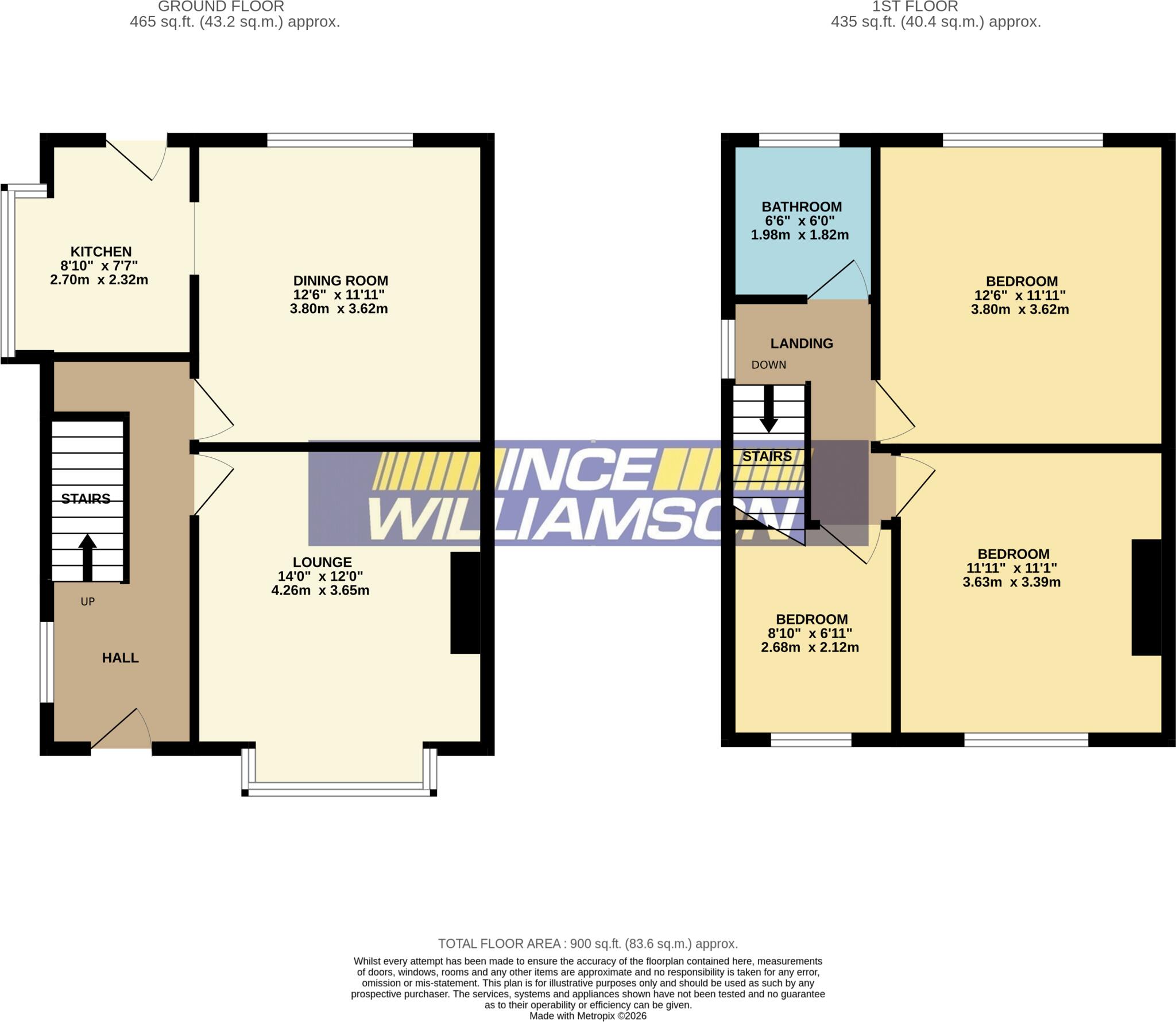 Moor Edge, Beech Avenue, Anderton, Chorley floorplan