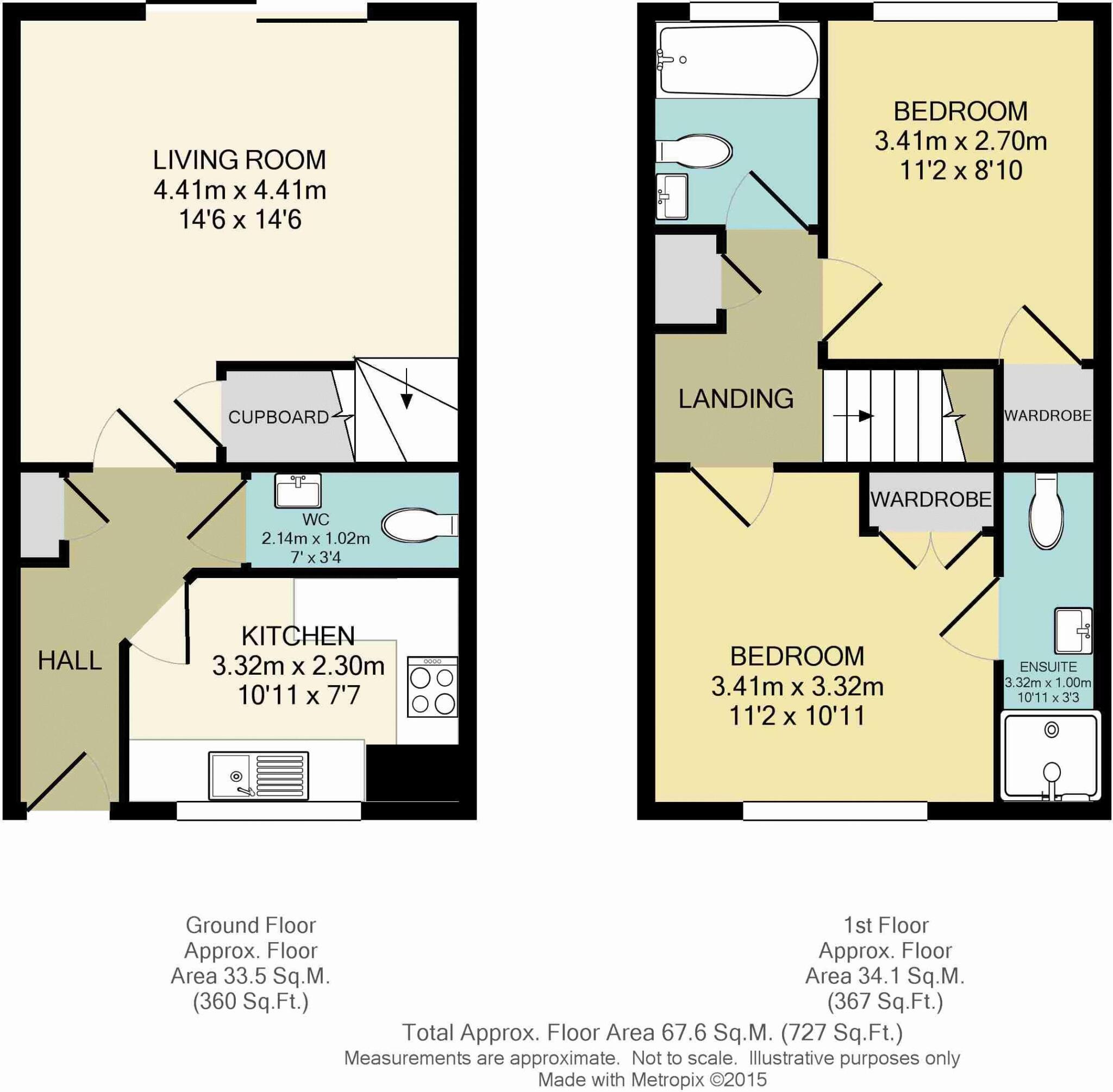 Meade Court, Walton on the Hill floorplan