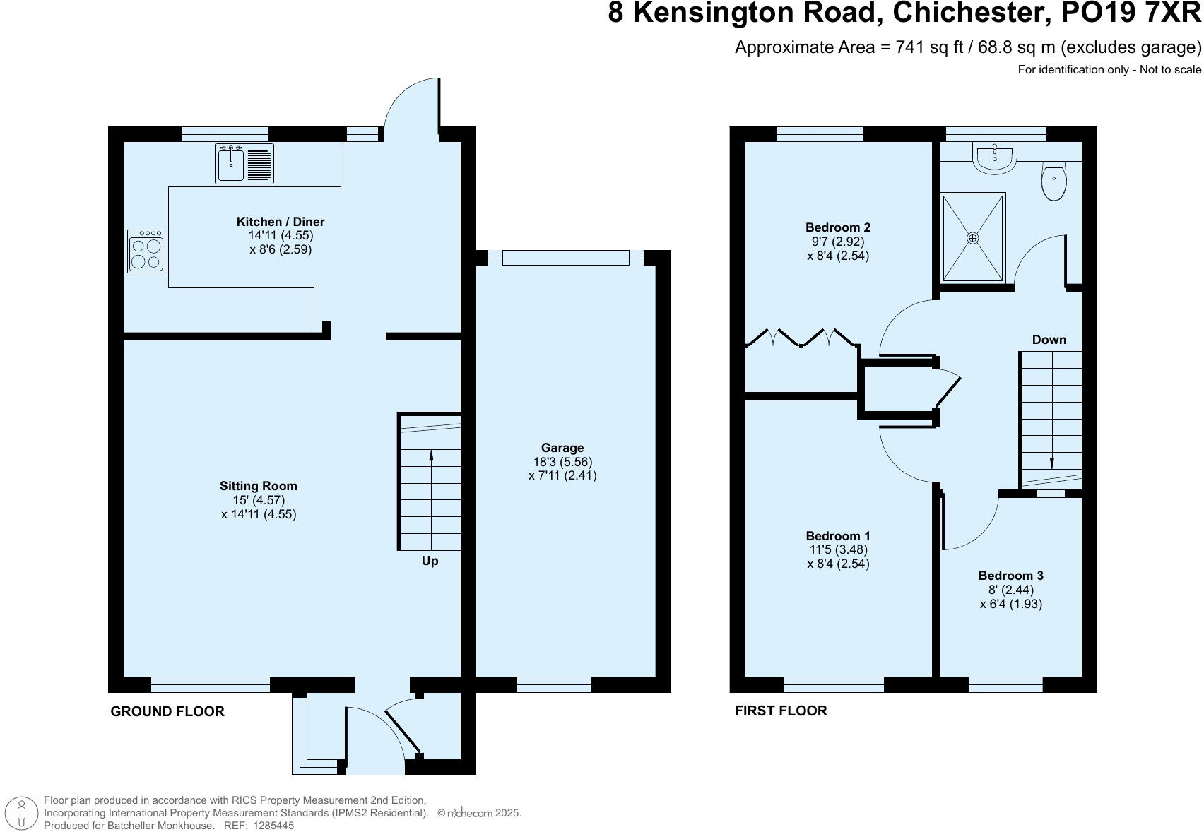 Kensington Road, Chichester floorplan