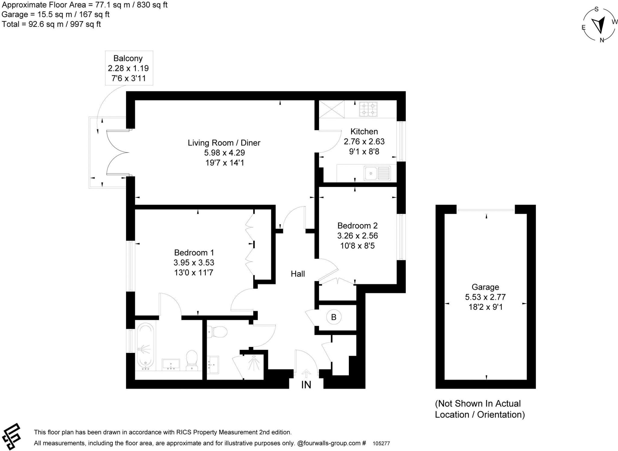 Fullands Court, Kingsway, Taunton floorplan
