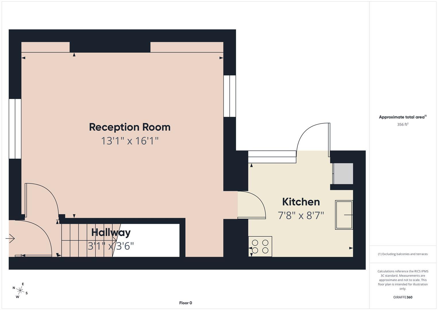 Percy Terrace, Monkseaton floorplan
