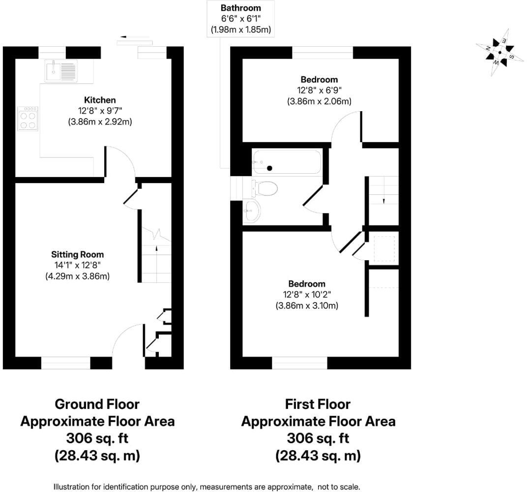 Gilderdale, Luton floorplan