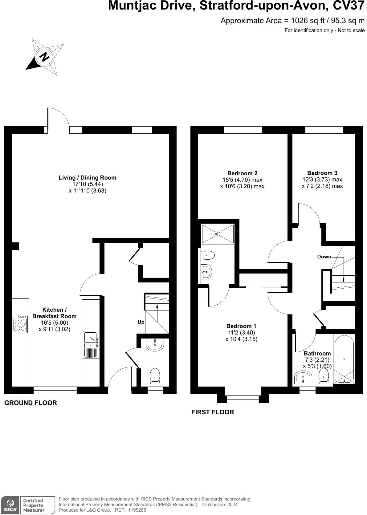 Muntjac Drive, Stratford-upon-Avon, CV37 7FN floorplan