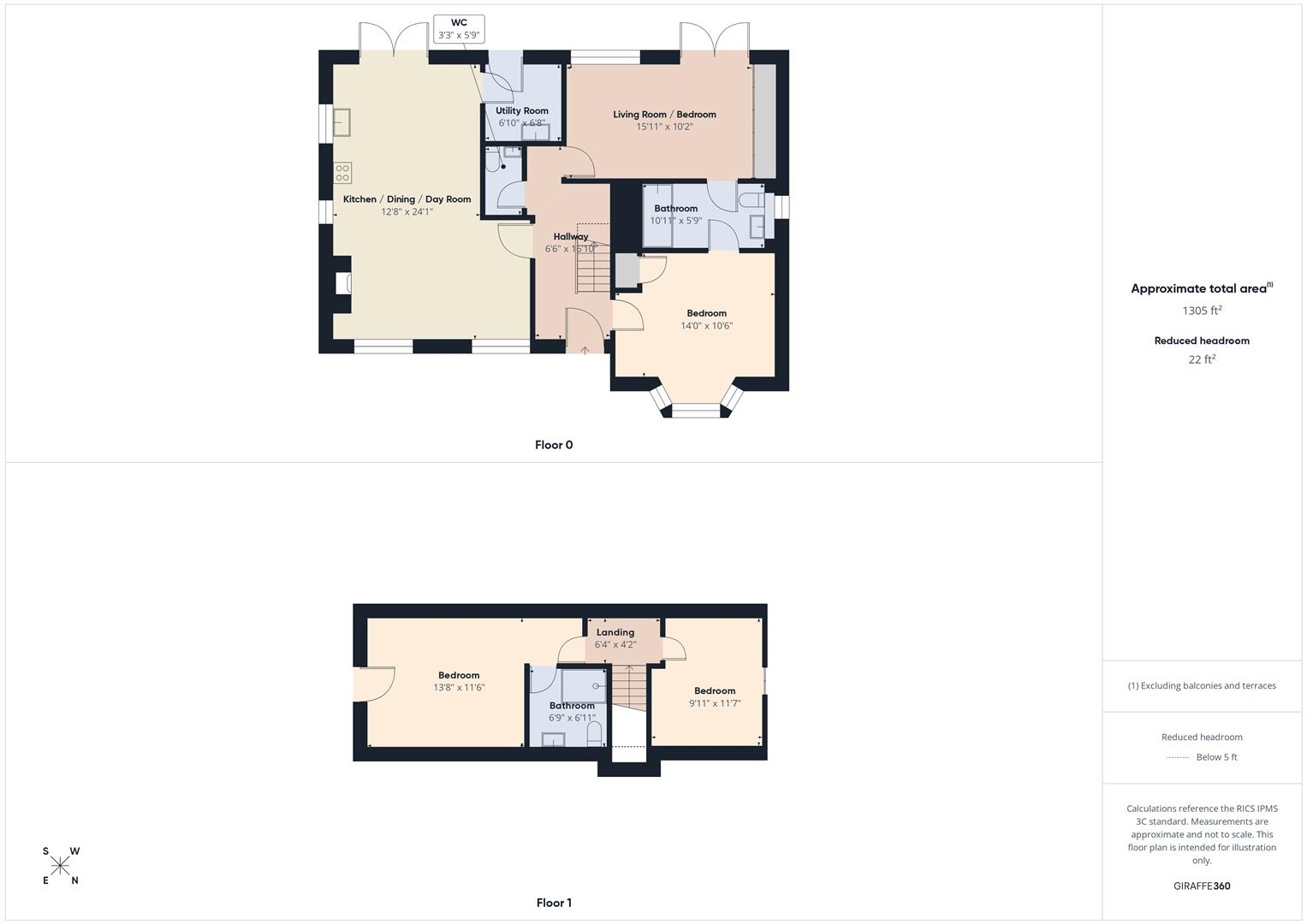 The Gables, Spilsby floorplan