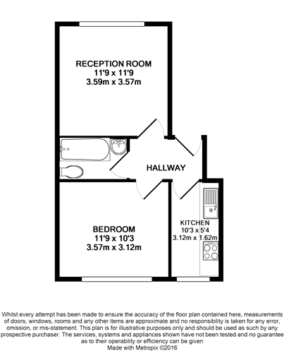 Flat D, Thornhill Road, Leyton, Waltham Forest floorplan