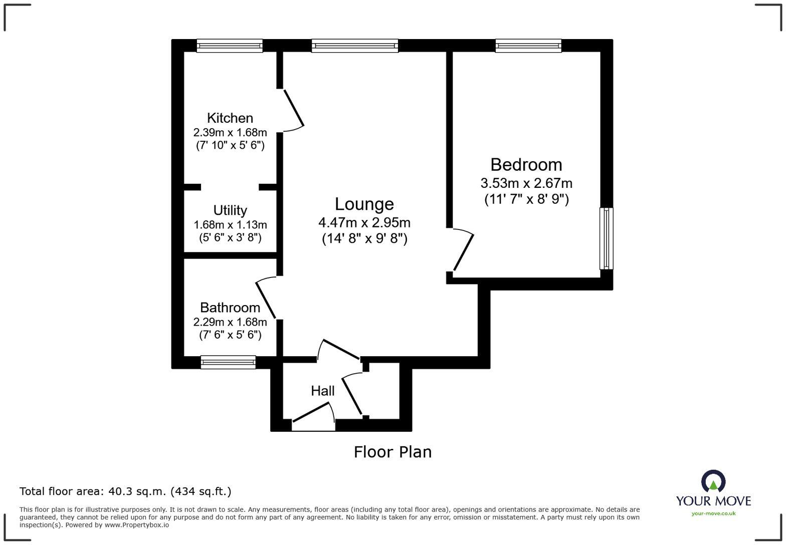 Berkeley Mount Old Road, Chatham, Kent, ME4 floorplan
