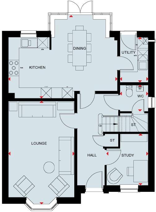 The Pearls, 
Pearl Lane, 
Stourport-on-Severn, 
Worcestershire, 
DY13 0PB
 floorplan