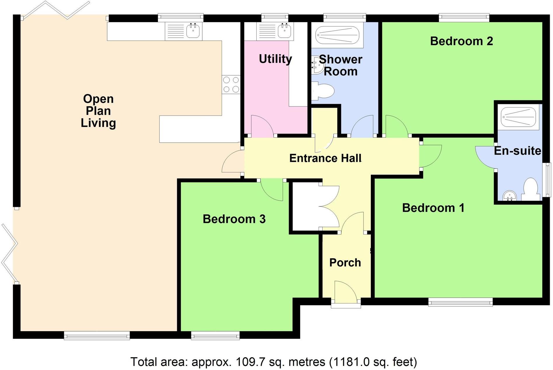 Church Road, Friskney, PE22 floorplan