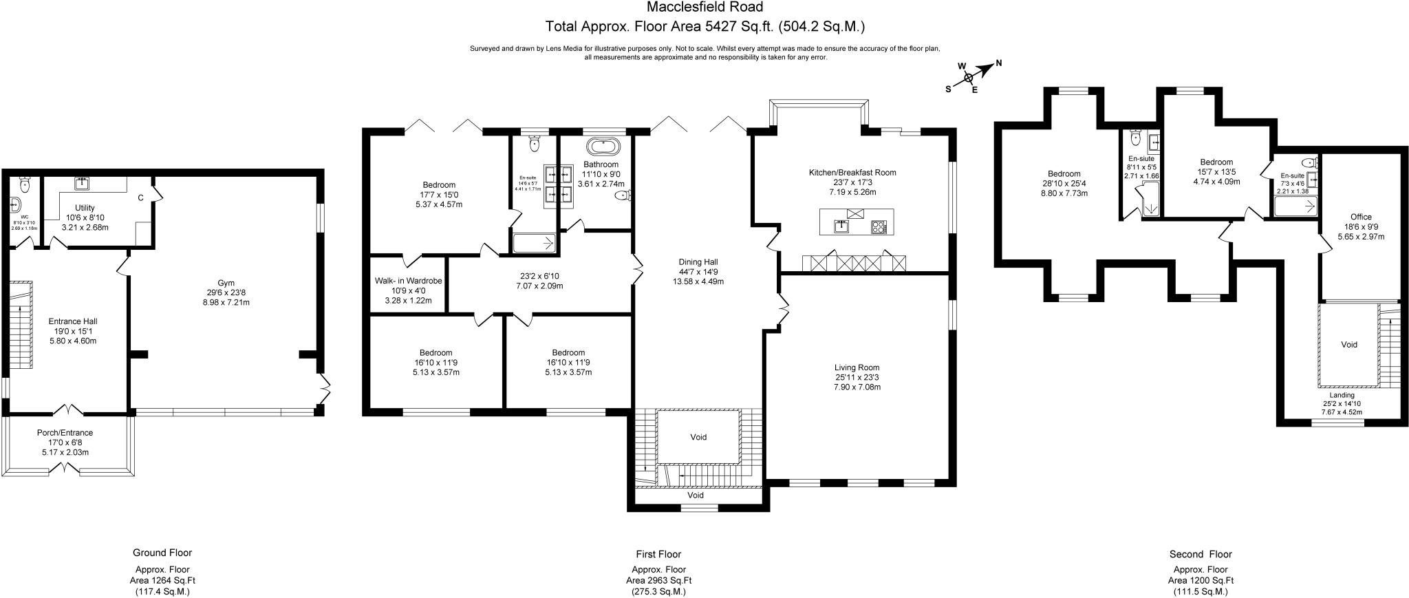 Macclesfield Road, Prestbury, Cheshire SK10 floorplan