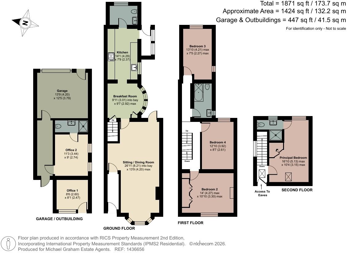 Wellingborough Road, Olney, Buckinghamshire, MK46 floorplan