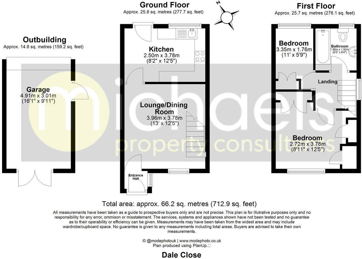 Dale Close, Stanway, Colchester, CO3 floorplan