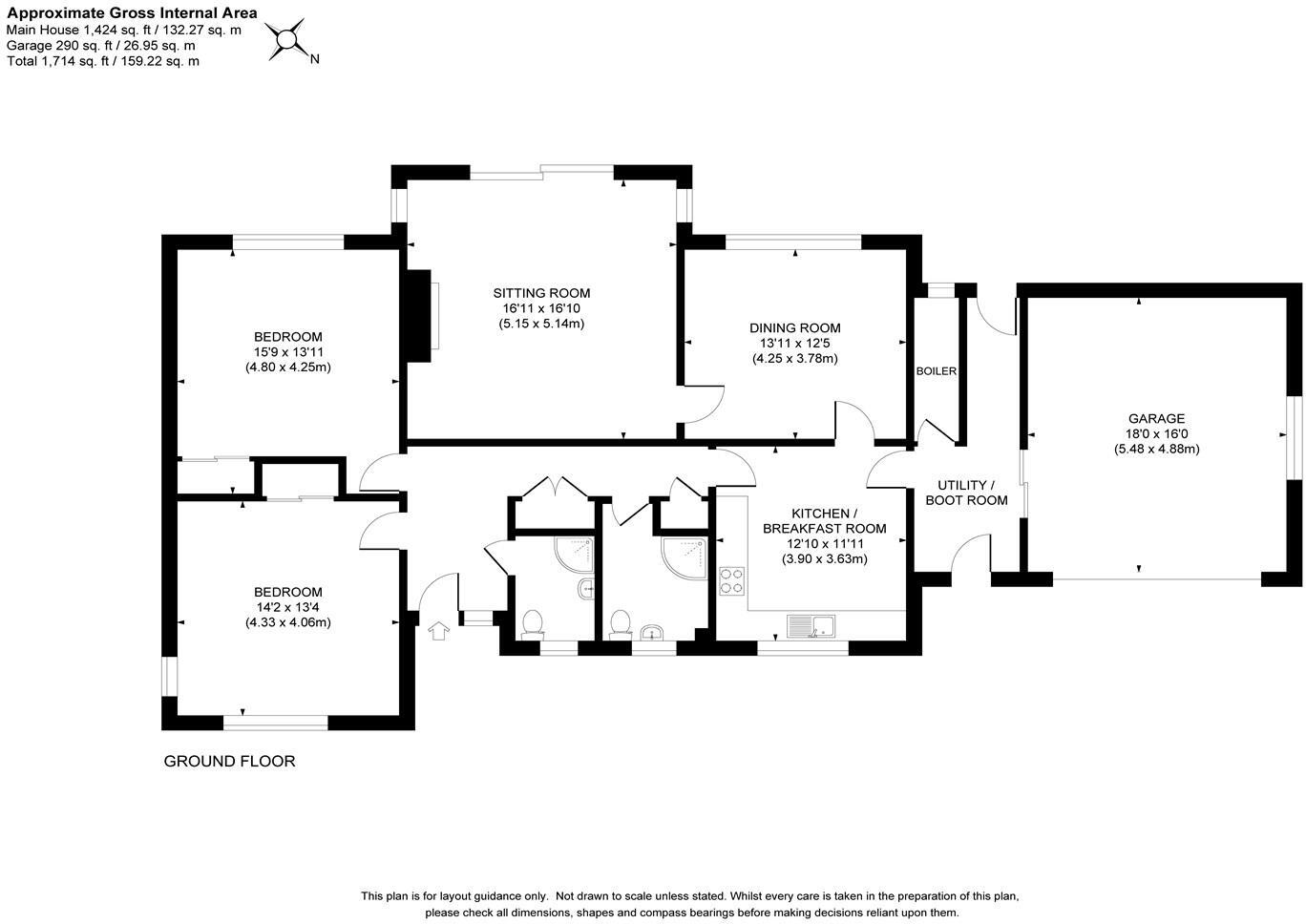Melton Avenue, Storrington, RH20 floorplan