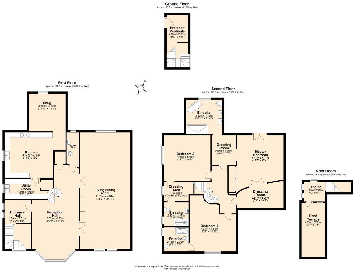 Penthouse, Daveylands, Wilmslow floorplan